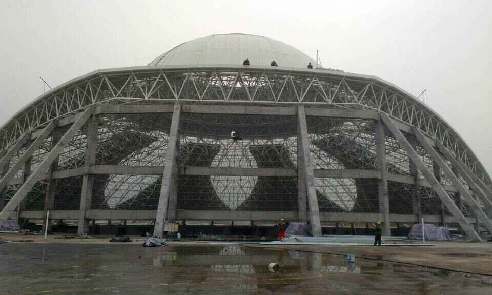 漯河温泉馆网架工程