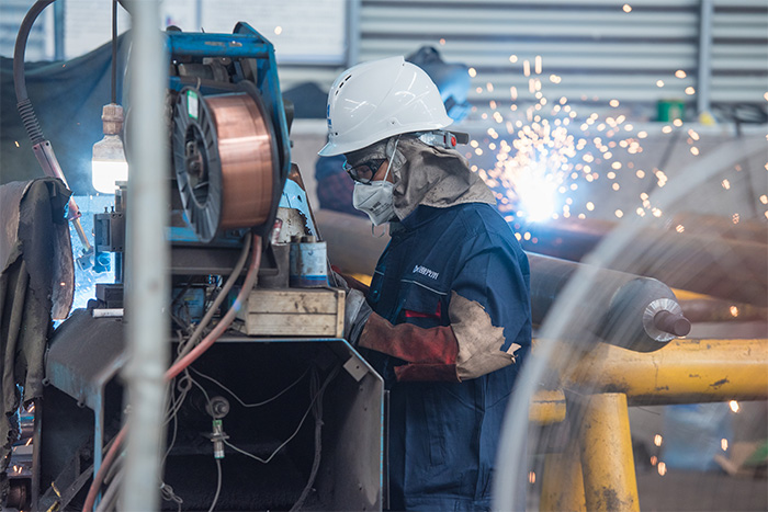 漯河网架焊接车间